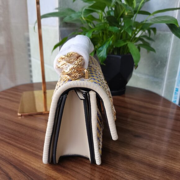 NEW TORY BURCH Small Eleanor Braided Shoulder Bag - Picture 4 of 13